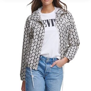 Levi’s women’s floral retro print rain jacket